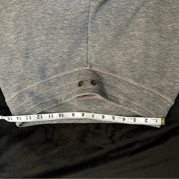 Athleta Gray Stretch Jogger Pants‎ with Ankle Zippers Women’s Medium - Picture 4 of 12